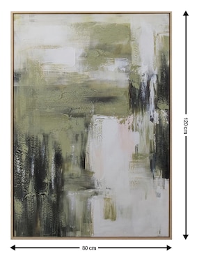 Pintura Tiana técnica mixta Haus