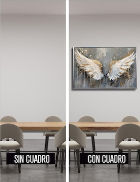 Pintura Alas de Ángel técnica impresión Ideas Creativas In
