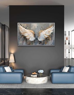 Pintura Alas de Ángel técnica impresión Ideas Creativas In