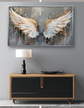 Pintura Alas de Ángel técnica impresión Ideas Creativas In
