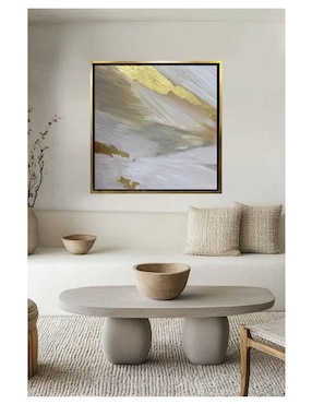 Pintura Aurum técnica acrílico Lune Art Gallery 4 vistas
