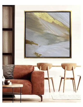 Pintura Aurum técnica acrílico Lune Art Gallery 4 vistas