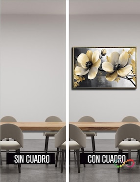 Pintura Flores Amapola Blanca técnica polioleo Ideas Creativas In Premium