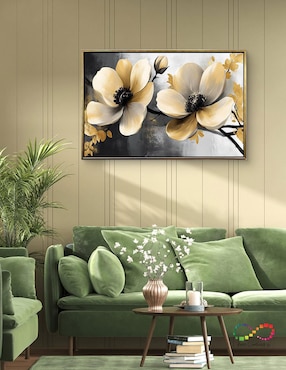 Pintura Flores Amapola Blanca técnica polioleo Ideas Creativas In Premium