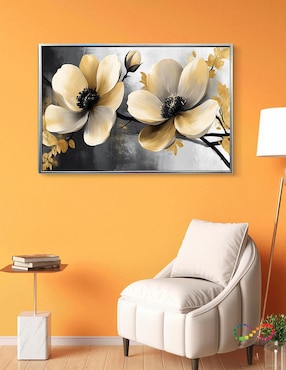 Pintura Flores Amapola Blanca técnica polioleo Ideas Creativas In Premium