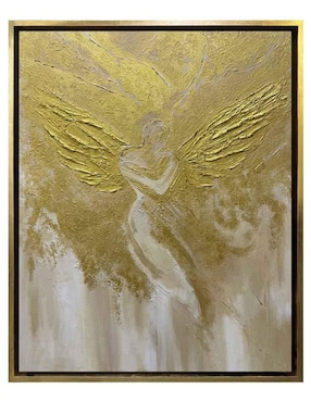 Pintura Self Protection técnica mixta Lune Art Gallery Oro