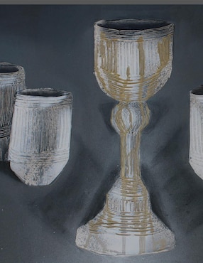 Cuadro decorativo Ecléctico Copas de vino
