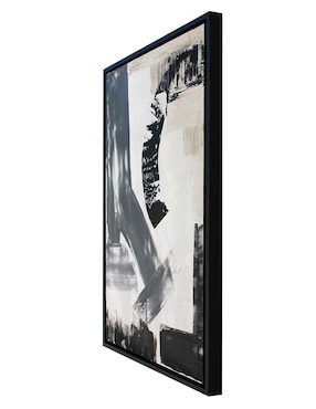 Cuadro decorativo Ecléctico Gray & white abstract