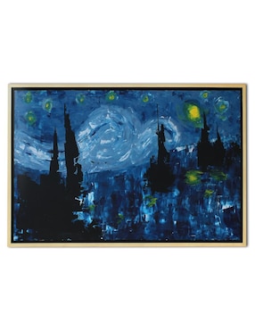 Cuadro decorativo Ecléctico Noche estrellada