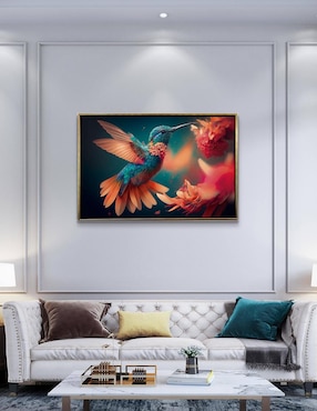 Pintura Colibrí técnica polioleo Ideas Creativas In
