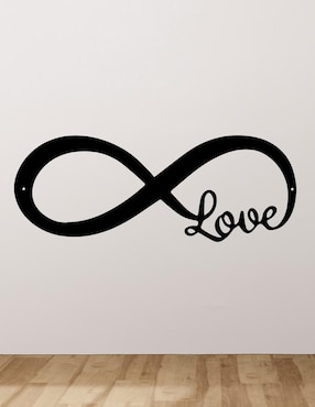 Figura decorativa Love Mubel Love de metal