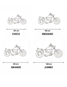 Figura decorativa Moto Bug Mubel Pasaje de metal