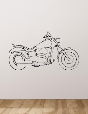 Figura decorativa Moto Bug Mubel Pasaje de metal