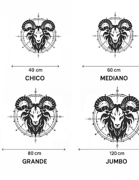 Figura decorativa Diablo Mubel Religion de metal