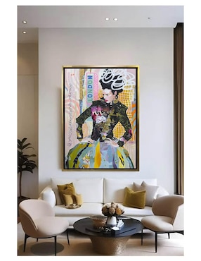 Pintura Reina del asfalto en Londres técnica acrílico Lune Art Gallery