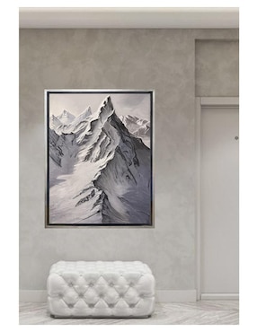 Pintura Mountain técnica mixta Lune Art Gallery Montañas