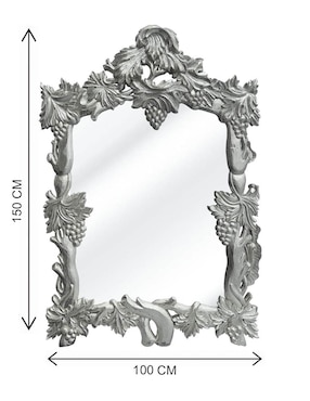 Espejo rectangular Lune Art Gallery