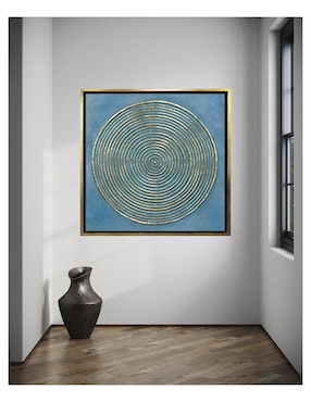 Pintura Resonancia Interna técnica mixta Lune Art Gallery 4 vistas