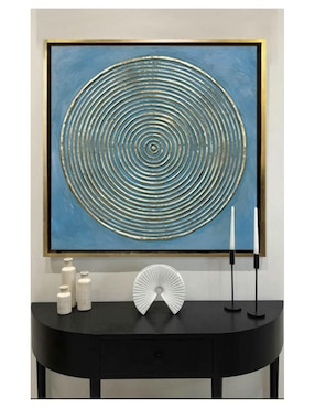 Pintura Resonancia Interna técnica mixta Lune Art Gallery 4 vistas