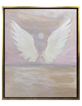 Pintura Alas de mi memoria técnica mixta Lune Art Gallery Alas