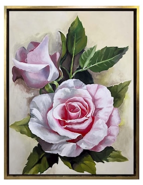 Pintura Rosales técnica acrílico Lune Art Gallery Florales