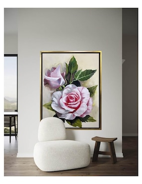 Pintura Rosales técnica acrílico Lune Art Gallery Florales