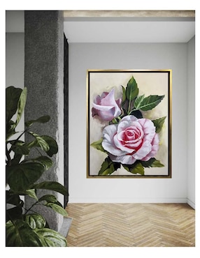 Pintura Rosales técnica acrílico Lune Art Gallery Florales