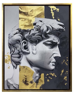 Pintura David técnica mixta Lune Art Gallery