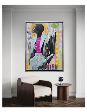 Pintura Milan técnica acrílico Lune Art Gallery Fashion