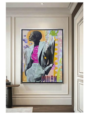 Pintura Milan técnica acrílico Lune Art Gallery Fashion