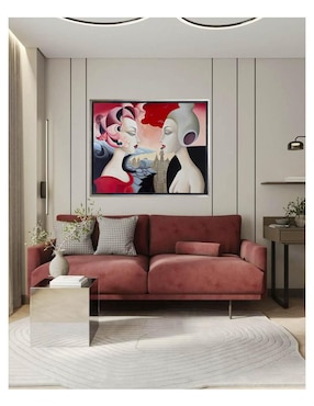 Pintura Dos universos técnica acrílico Lune Art Gallery Gall