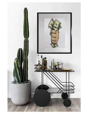 Pintura Money técnica acrílico Lune Art Gallery Pop