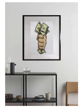 Pintura Money técnica acrílico Lune Art Gallery Pop