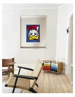 Pintura Fakiu técnica acrílico Lune Art Gallery Pop