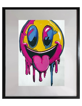 Pintura Happy Happy técnica acrílico Lune Art Gallery Pop