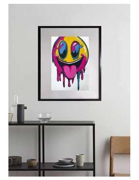 Pintura Happy Happy técnica acrílico Lune Art Gallery Pop