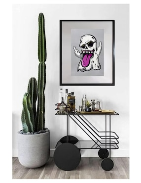 Pintura Ghost técnica acrílico Lune Art Gallery Halloween