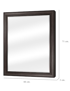 Espejo rectangular Cuadros jr
