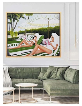 Pintura Vacation técnica acrílico Lune Art Gallery Vacation On