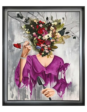 Pintura Actual Beauty I técnica óleo Lune Art Gallery
