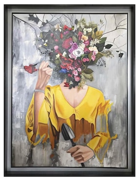 Pintura Actual Beauty II técnica óleo Lune Art Gallery