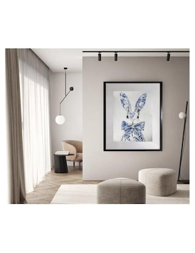 Pintura Conejito de Porcelana técnica acrílico Lune Art Gallery