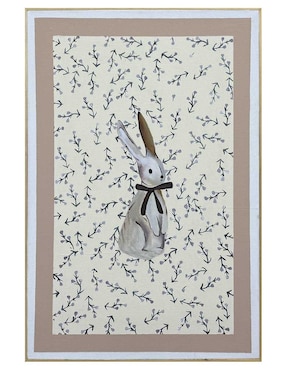 Pintura conejito técnica acrílico Lune Art Gallery BabyArt