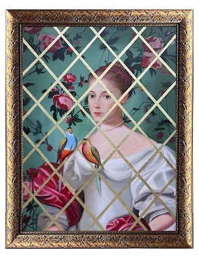 Pintura Jaula de Oro técnica óleo Lune Art Gallery Art