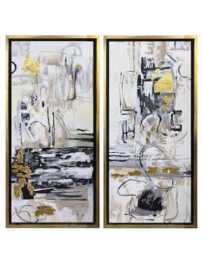 Set pinturas secreto técnica acrílico Lune Art Gallery abstractos
