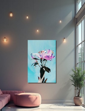 Cuadro decorativo Generica Planta Lirio Cósmico