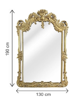 Espejo rectangular Lune Art Gallery Luxury