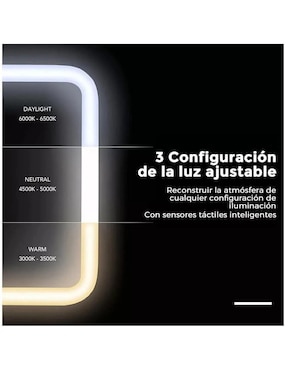 Espejo con luz Lab.G