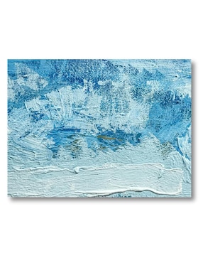Cuadro decorativo Generica abstracto azul polar