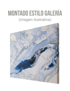 Cuadro decorativo Generica abstracto azul ártico